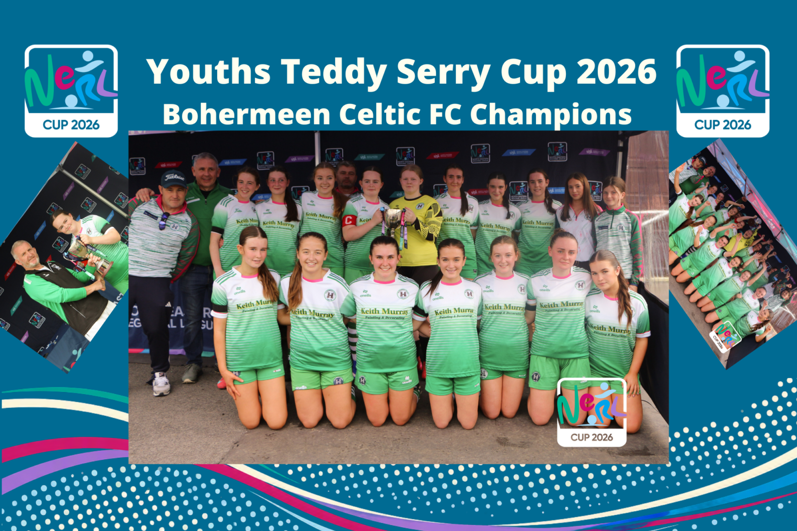 Youths Teddy Seery Cup winner graphic